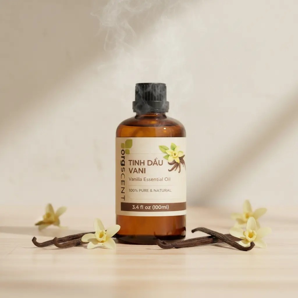 Ảnh minh họa: Sản phẩm tinh dầu Vani 100ml của Orgscent