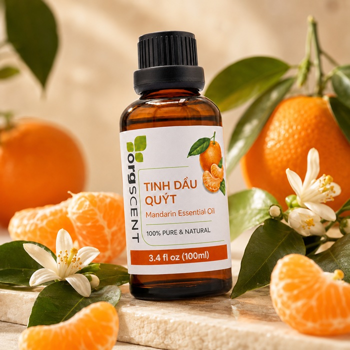 Ảnh minh họa: Sản phẩm tinh dầu vỏ quýt 100ml của Orgscent