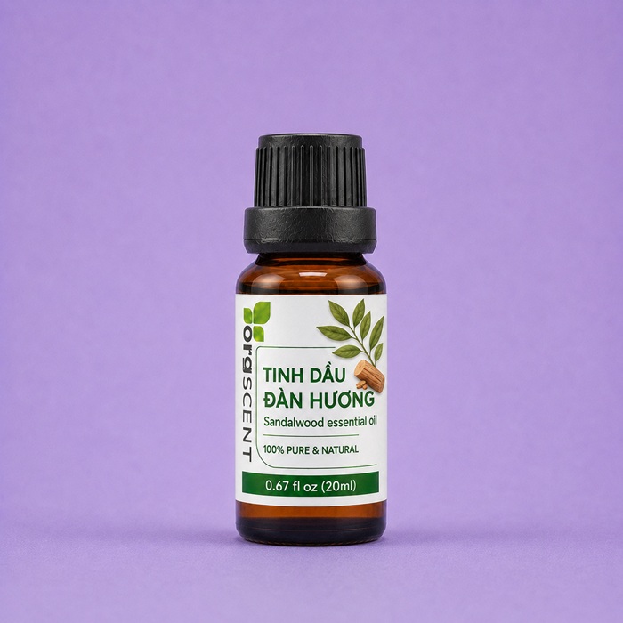 Tinh dầu đàn hương 20ml 4 Tinh dầu đàn hương orgscent 20ml chính hãng