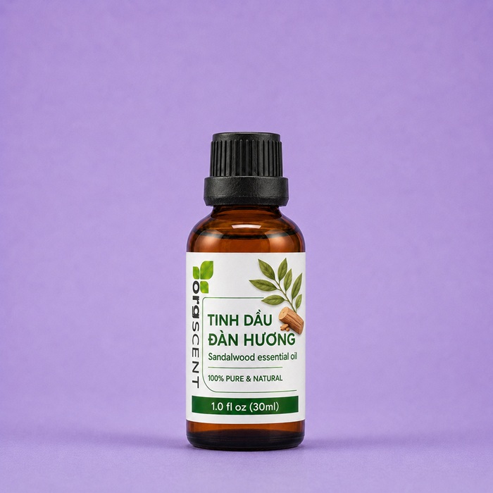 Tinh dầu đàn hương 30ml 4 Tinh dầu đàn hương orgscent 30ml chính hãng