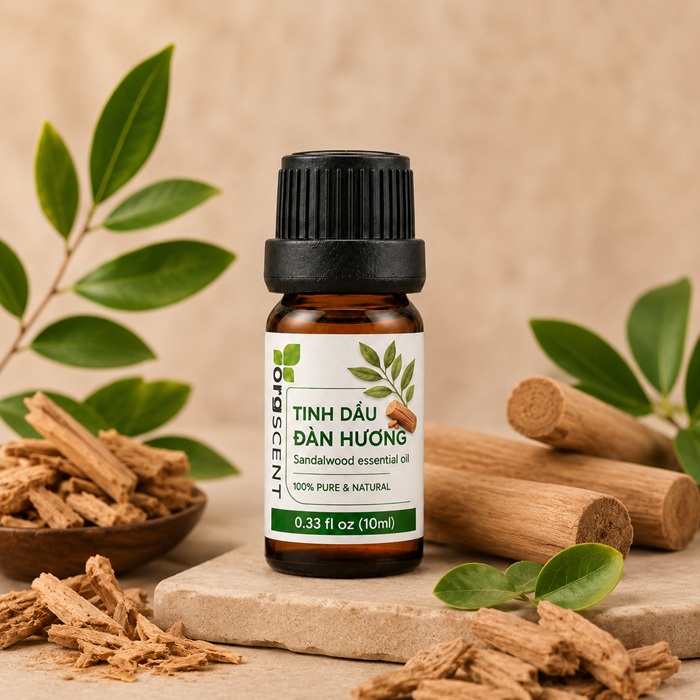Ảnh minh họa: Sản phẩm tinh dầu đàn hương 10ml của Orgscent