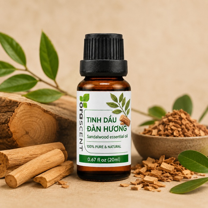 Ảnh minh họa: Sản phẩm tinh dầu đàn hương 20ml của Orgscent