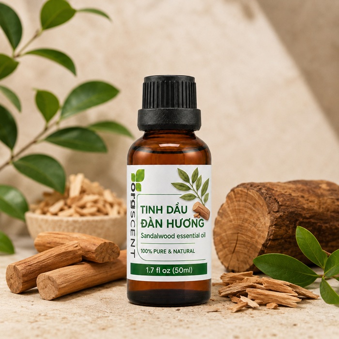 Ảnh minh họa: Sản phẩm tinh dầu đàn hương 50ml của Orgscent