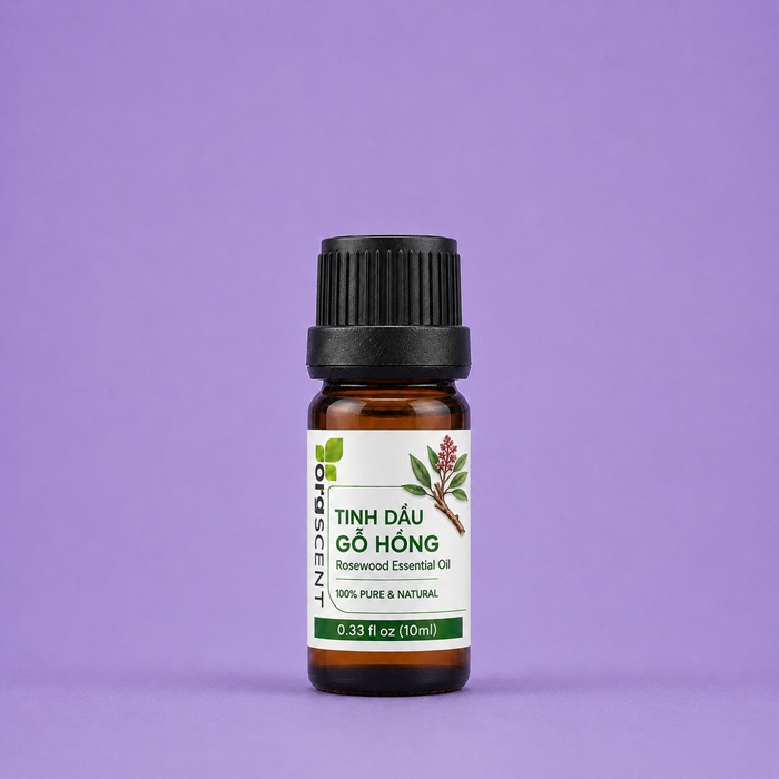 Tinh dầu gỗ hồng 10ml 4 Tinh dầu gỗ hồng orgscent 10ml chính hãng