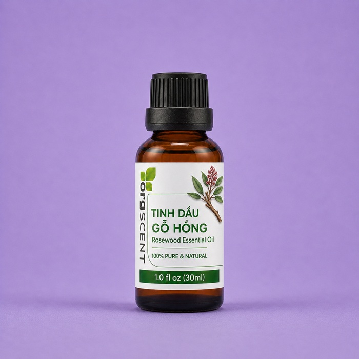 Tinh dầu gỗ hồng 30ml 4 Tinh dầu gỗ hồng orgscent 30ml chính hãng