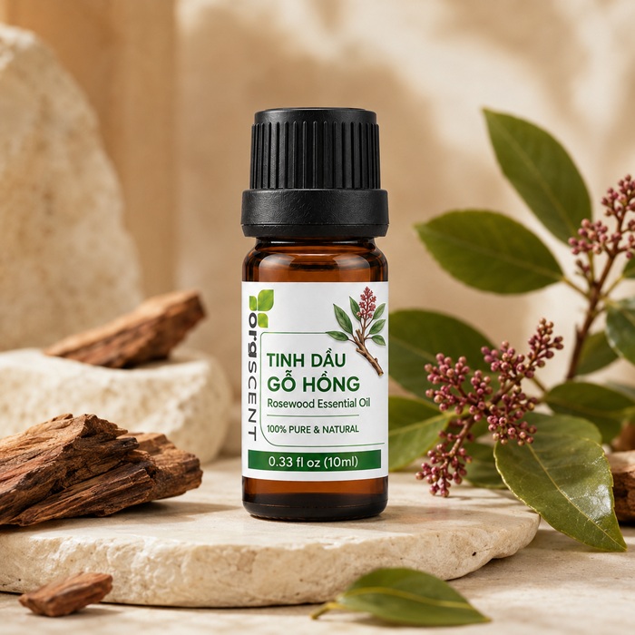Ảnh minh họa: Sản phẩm tinh dầu gỗ hồng 10ml của Orgscent