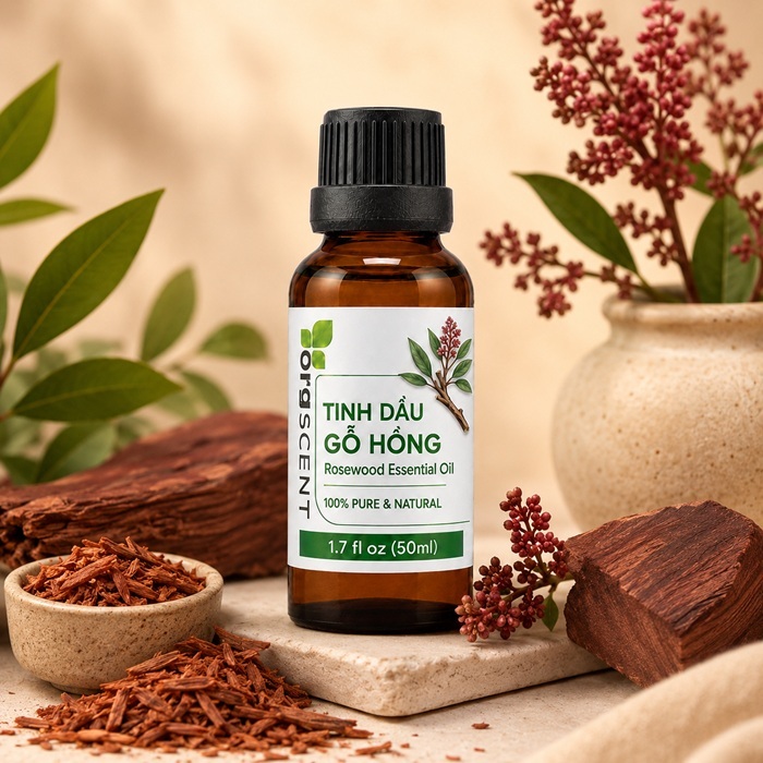 Ảnh minh họa: Sản phẩm tinh dầu gỗ hồng 50ml của Orgscent