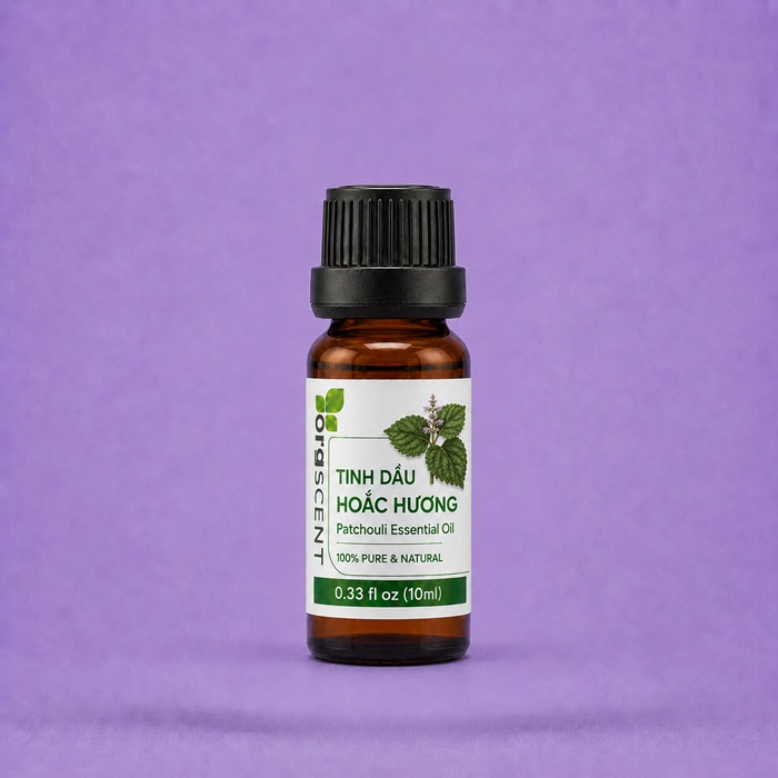 Tinh dầu hoắc hương 10ml 4 Tinh dầu hoắc hương orgscent 10ml chính hãng