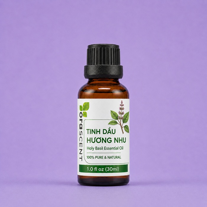 Tinh dầu hương nhu 30ml 4 Tinh dầu hương nhu orgscent 30ml chính hãng