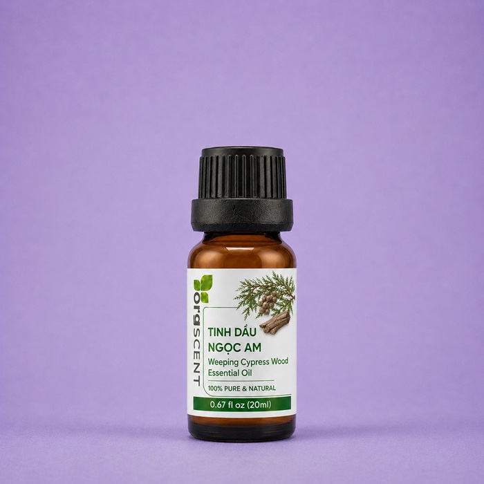 Tinh dầu ngọc am 20ml 4 Tinh dầu ngọc am orgscent 20ml chính hãng