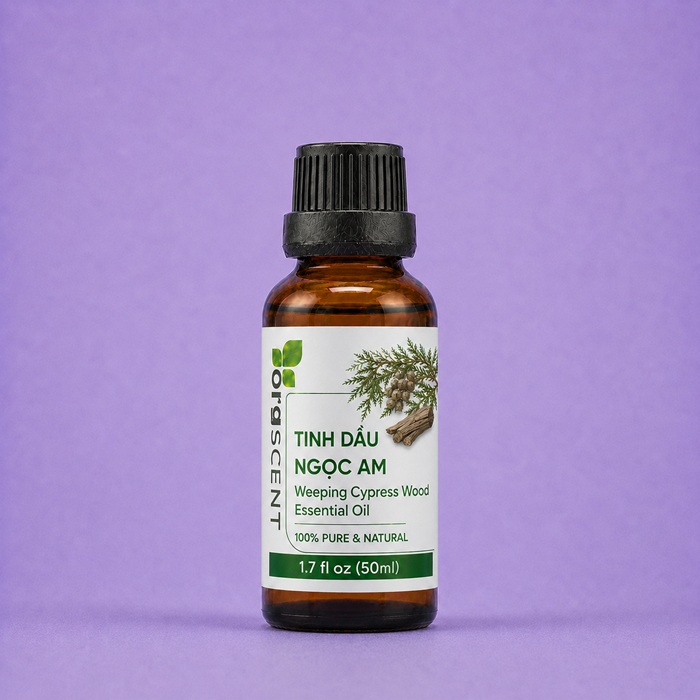 Tinh dầu ngọc am 50ml 4 Tinh dầu ngọc am orgscent 50ml chính hãng