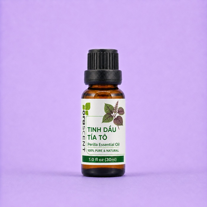 Tinh dầu tía tô 30ml 4 Tinh dầu tía tô orgscent 30ml chính hãng