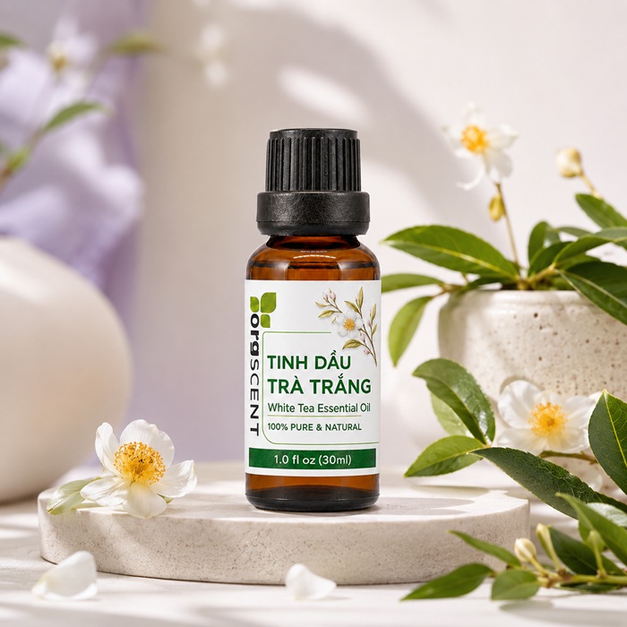 Ảnh minh họa: Sản phẩm tinh dầu trà trắng 30ml của Orgscent