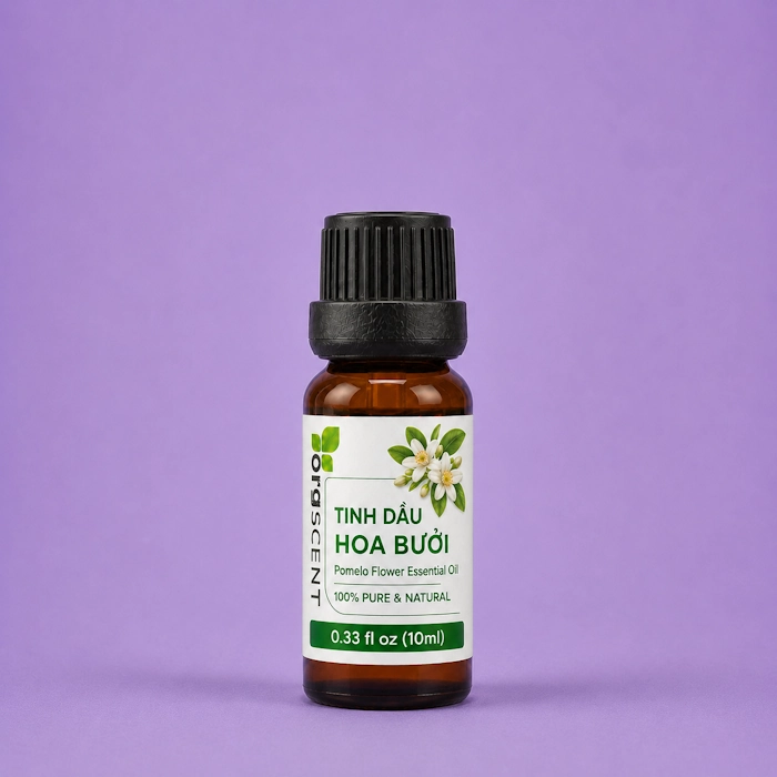Tinh dầu hoa bưởi 10ml 3 Tinh dầu hoa bưởi orgscent 10ml chính hãng