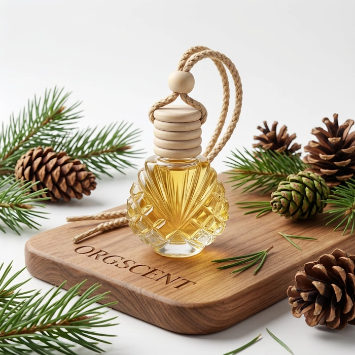 Ảnh minh họa: Sản phẩm Tinh dầu thông treo xe ô tô hình kim cương 10ml của Orgscent
