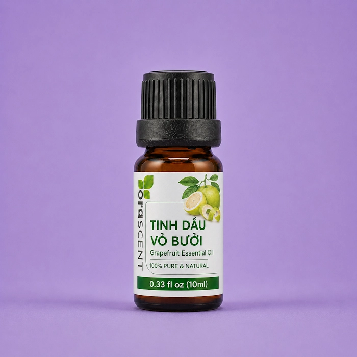 Tinh dầu vỏ bưởi 10ml 3 Tinh dầu vỏ bưởi orgscent 10ml chính hãng
