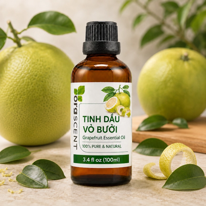 Ảnh minh họa: Sản phẩm Tinh dầu vỏ bưởi 100ml của Orgscent
