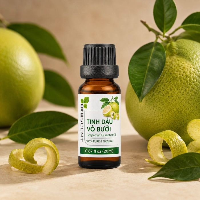 Ảnh minh họa: Sản phẩm Tinh dầu vỏ bưởi 20ml của Orgscent