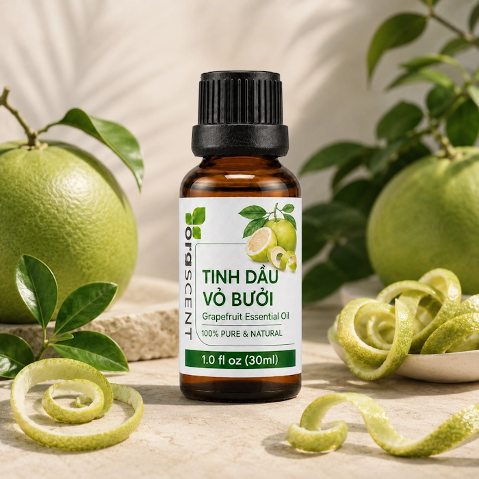Ảnh minh họa: Sản phẩm Tinh dầu vỏ bưởi 30ml của Orgscent