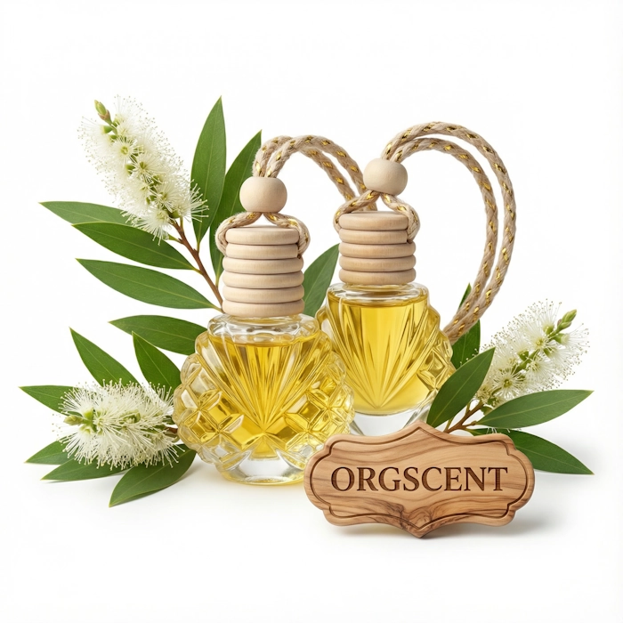 Ảnh minh họa: Sản phẩm Combo 2 lọ tinh dầu tràm gió treo 10ml dùng cho ô tô, tủ quần áo, phòng ngủ, phòng khách hoặc nhà vệ sinh