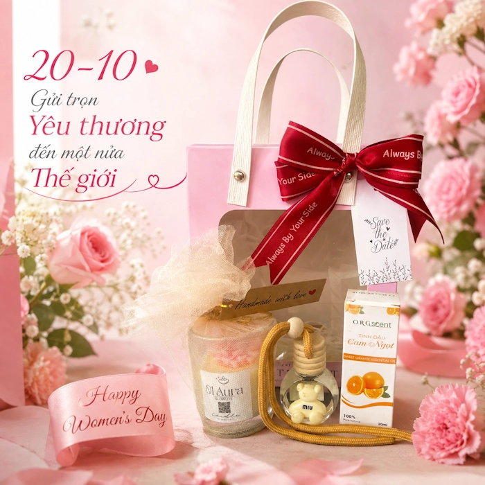Quà Tặng 20/10 Cho Vợ - Thơm Hương, Trọn Tình