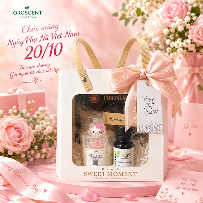 Dịch vụ tặng quà 20/10 online – Gửi yêu thương tận tay người nhận